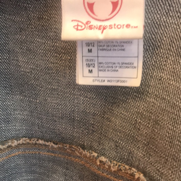 Disney Tinkerbell Jean jacket size Medium - Picture 9 of 10